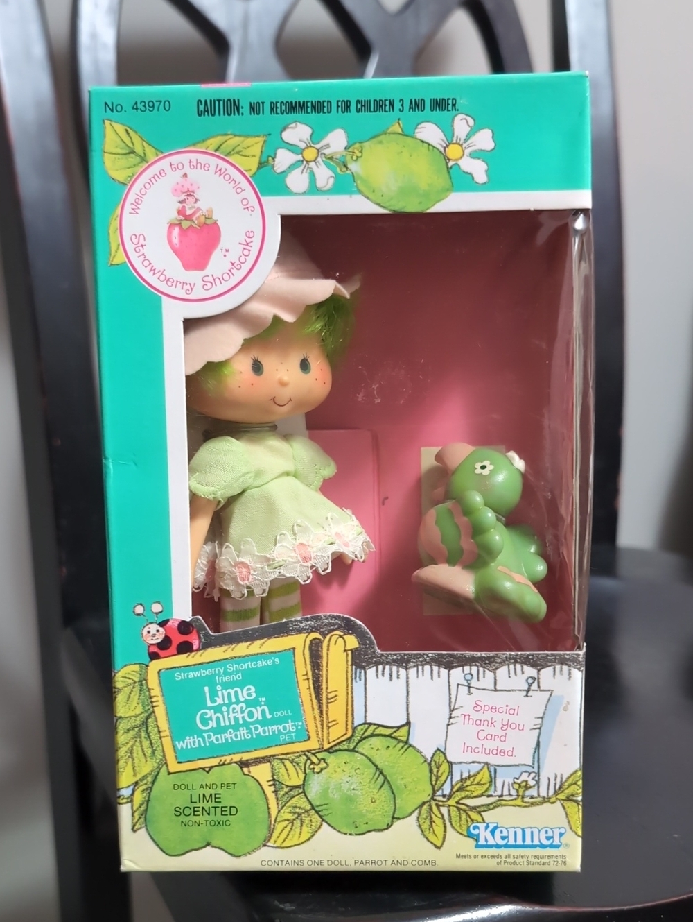 Kenner Strawberry Shortcake Lime Chiffon Doll - Green